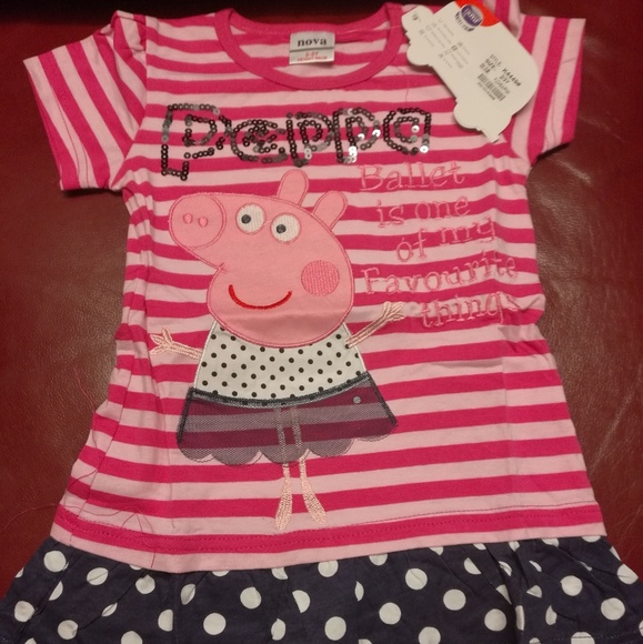 Other - New with tag peppa pig baby girl cartoon skirt n